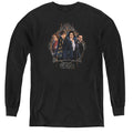 Fantastic Beasts Group Portrait Long Sleeve Kids Youth T Shirt Black Officially Licensed