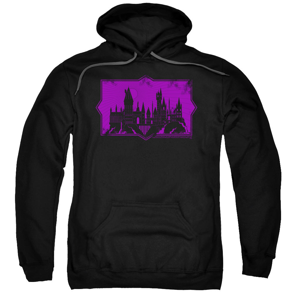 Fantastic Beasts 2 Hogwarts Silhouette Mens Hoodie Black Officially Licensed