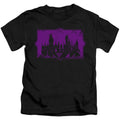 Fantastic Beasts 2 Hogwarts Silhouette Juvenile Kids Youth T Shirt Black Officially Licensed