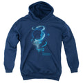 Fantastic Beasts 2 Newt Silhouette Kids Youth Hoodie Navy Blue Officially Licensed