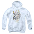 Fantastic Beasts 2 Blinkered People Kids Youth Hoodie White Officially Licensed