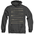 Fantastic Beasts 2 Wands Heather Mens Hoodie Black Officially Licensed