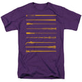 Fantastic Beasts 2 Wands Mens T Shirt Purple Officially Licensed
