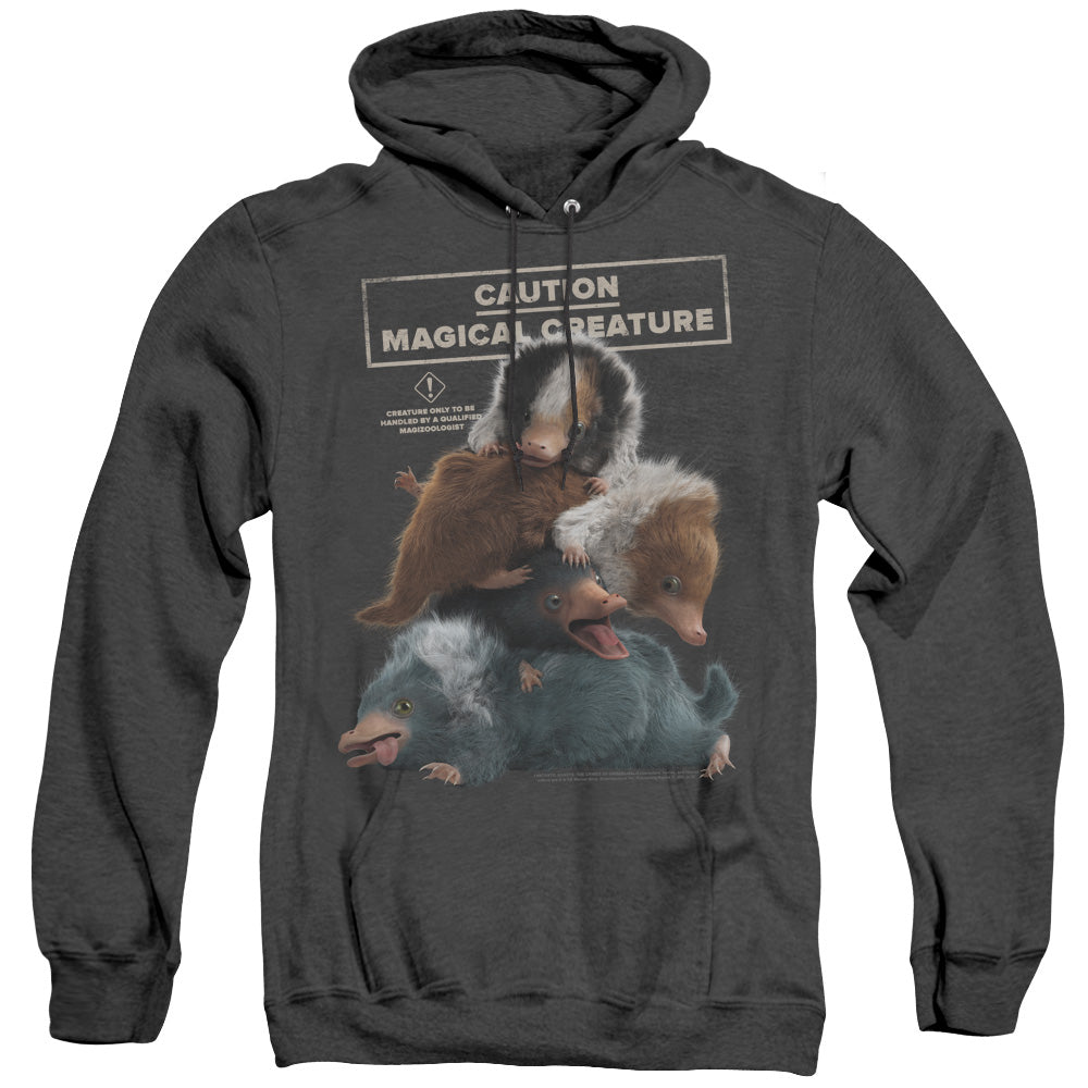 Fantastic Beasts 2 Cuddle Puddle Heather Mens Hoodie Black Officially Licensed
