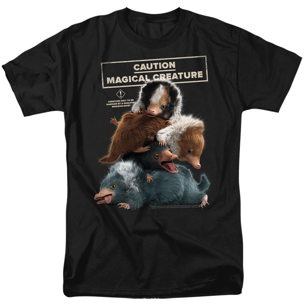 Fantastic Beasts 2 Cuddle Puddle Mens T Shirt Black Officially Licensed