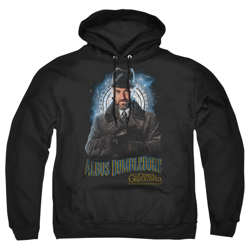 Fantastic Beasts 2 Dumbledore Mens Hoodie Black Officially Licensed