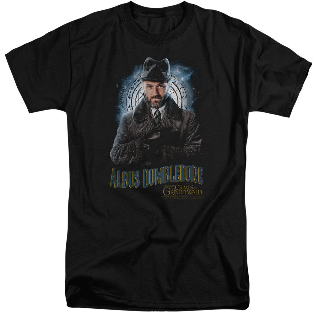 Fantastic Beasts 2 Dumbledore Mens Tall T Shirt Black Officially Licensed