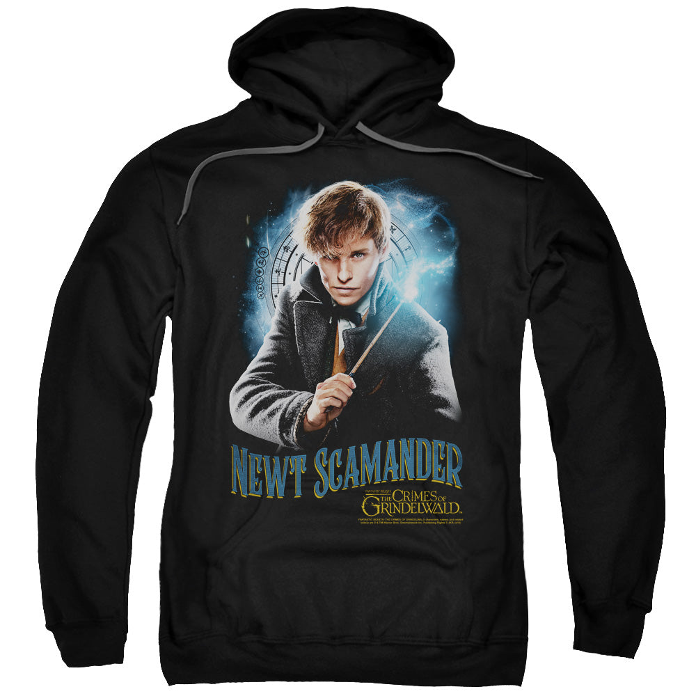 Fantastic Beasts 2 Scamander Monogram Mens Hoodie Black Officially Licensed