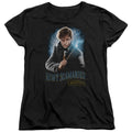Fantastic Beasts 2 Scamander Monogram Womens T Shirt Black Officially Licensed