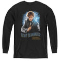 Fantastic Beasts 2 Scamander Monogram Long Sleeve Kids Youth T Shirt Black Officially Licensed