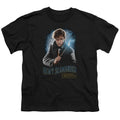 Fantastic Beasts 2 Scamander Monogram Kids Youth T Shirt Black Officially Licensed