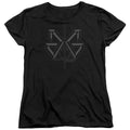Fantastic Beasts 2 Grindelwald Sigil Womens T Shirt Black Officially Licensed