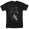 Freddy Vs Jason Face Off Mens T Shirt Black Officially Licensed