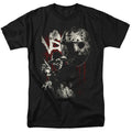 Freddy Vs Jason Scratches Mens T Shirt Black Officially Licensed