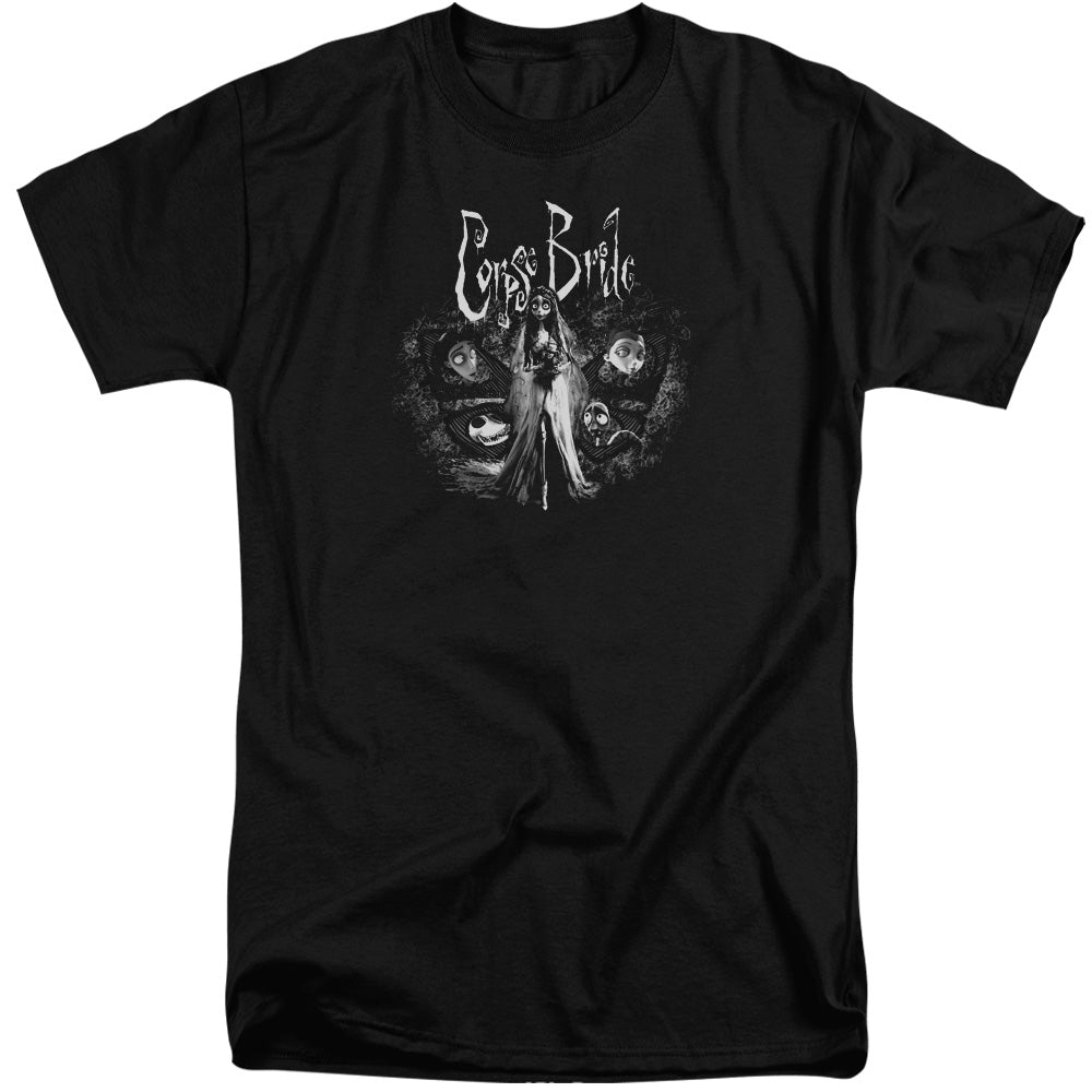 Corpse Bride Bride To Be Mens Tall T Shirt Black Officially Licensed