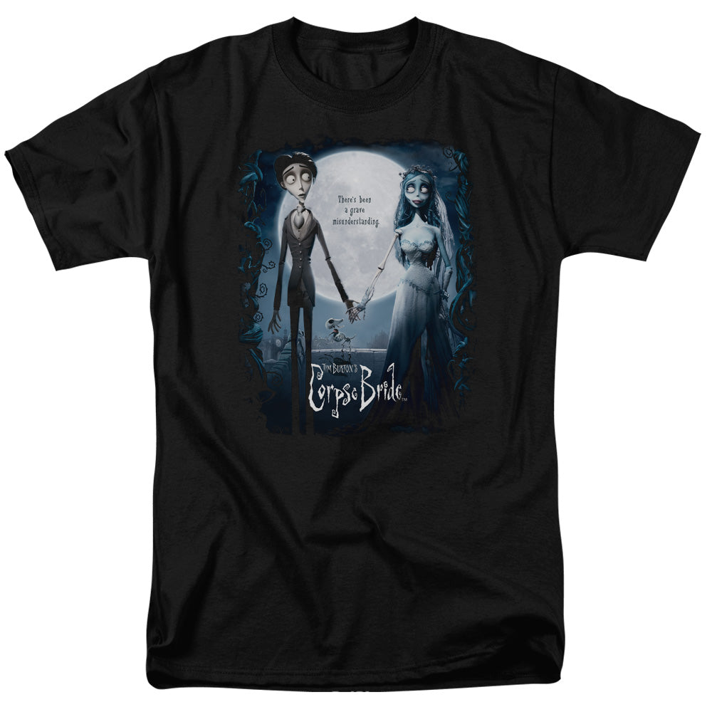 Corpse Bride Poster Mens T Shirt Black Officially Licensed