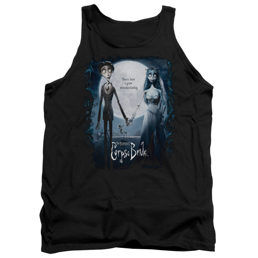 Corpse Bride Poster Mens Tank Top Shirt Black Officially Licensed