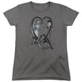 Corpse Bride Runaway Groom Womens T Shirt Charcoal Officially Licensed
