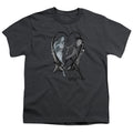 Corpse Bride Runaway Groom Kids Youth T Shirt Charcoal Officially Licensed