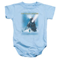 The Polar Express Big Train Infant Baby Snapsuit Light Blue Officially Licensed