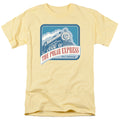 The Polar Express All Aboard Mens T Shirt Yellow Officially Licensed