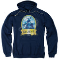 The Polar Express True Believer Mens Hoodie Navy Blue Officially Licensed