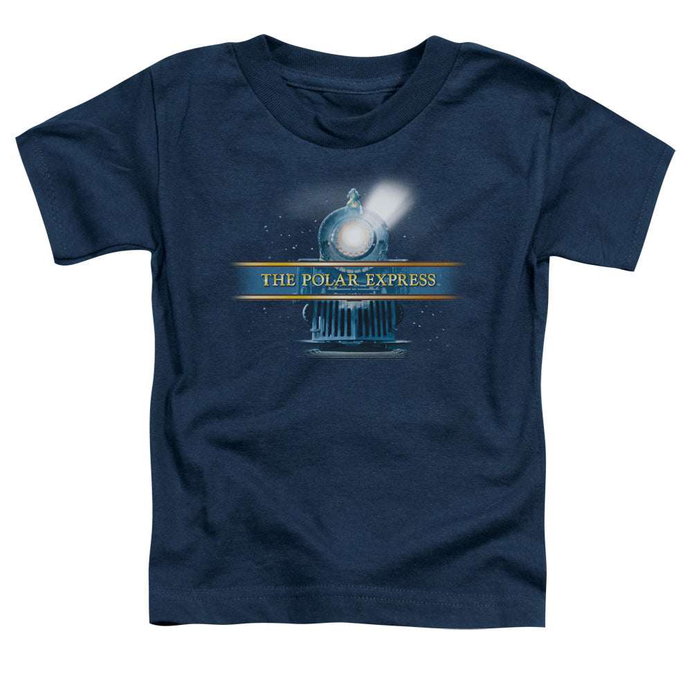 The Polar Express Train Logo Toddler Kids Youth T Shirt Navy Blue Officially Licensed