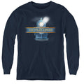The Polar Express Train Logo Long Sleeve Kids Youth T Shirt Navy Blue Officially Licensed