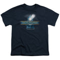 The Polar Express Train Logo Kids Youth T Shirt Navy Blue Officially Licensed