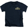 The Polar Express Conductor Juvenile Kids Youth T Shirt Navy Blue Officially Licensed
