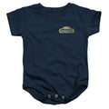 The Polar Express Conductor Infant Baby Snapsuit Navy Blue Officially Licensed