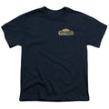The Polar Express Conductor Kids Youth T Shirt Navy Blue Officially Licensed