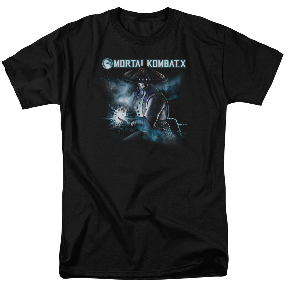 Mortal Kombat X Raiden Mens T Shirt Black Officially Licensed