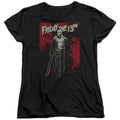 Friday The 13th Drip Womens T Shirt Black Officially Licensed