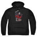 Friday The 13Th Cabin Mens Hoodie Black Officially Licensed