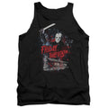 Friday The 13Th Cabin Mens Tank Top Shirt Black Officially Licensed