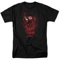 Nightmare On Elm Street One Two Freddys Coming For You Mens T Shirt Black Officially Licensed