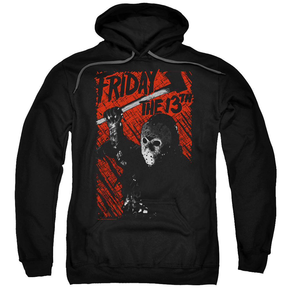 Friday The 13Th Jason Lives Mens Hoodie Black Officially Licensed