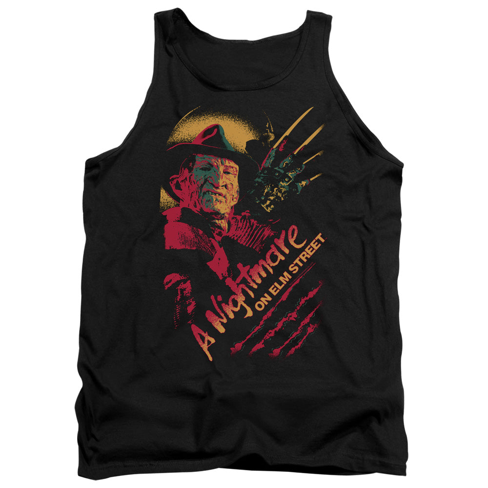 Nightmare On Elm Street Freddy Claws Mens Tank Top Shirt Black Officially Licensed