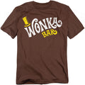 Willy Wonka And The Chocolate Factory Wonka Logo Mens T Shirt Coffee Officially Licensed