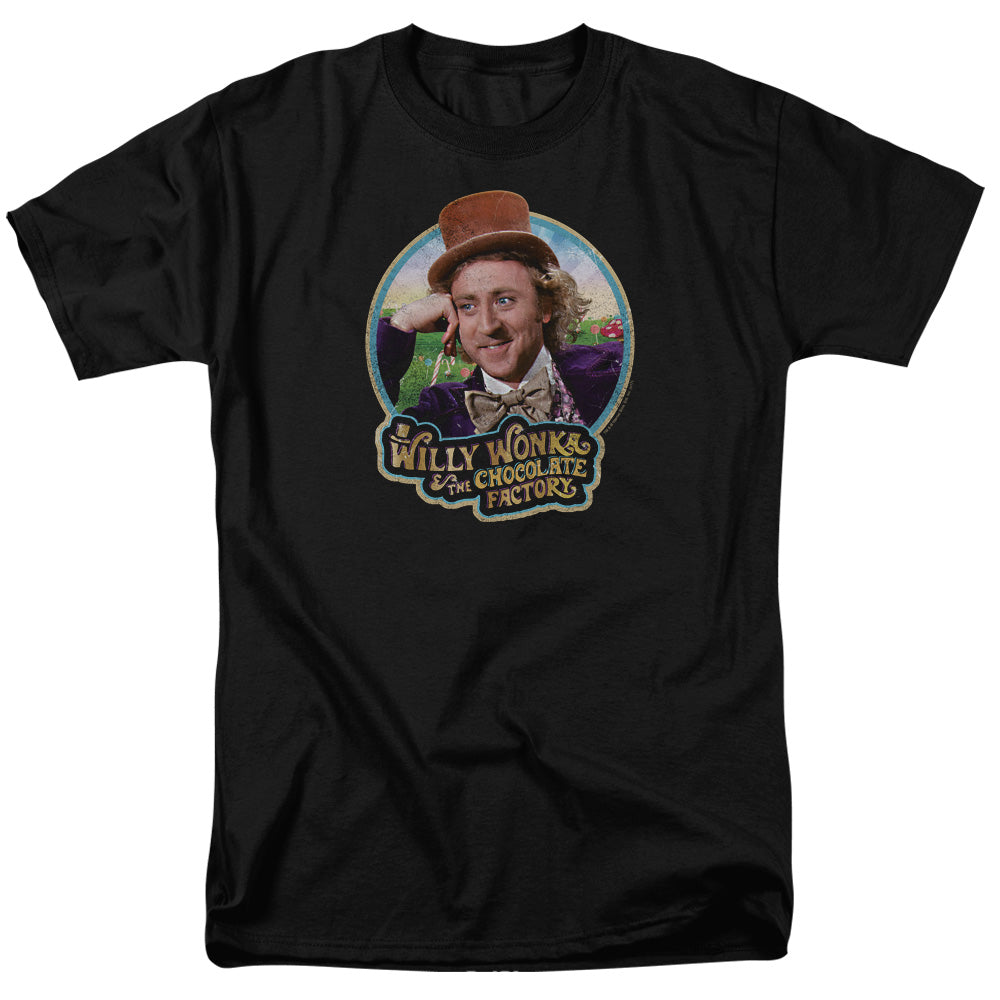 Willy Wonka And The Chocolate Factory Its Scruiddlyumptious Mens T Shirt Black Officially Licensed