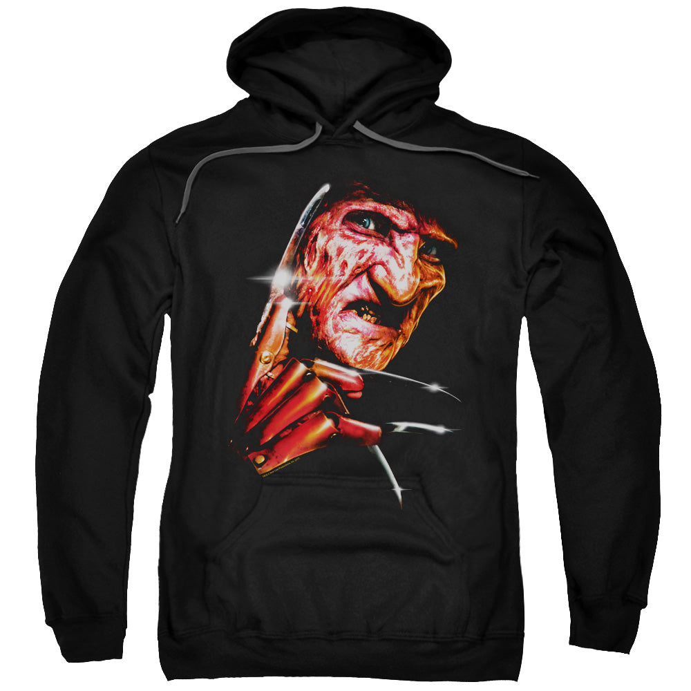 Nightmare On Elm Street Freddys Face Mens Hoodie Black Officially Licensed