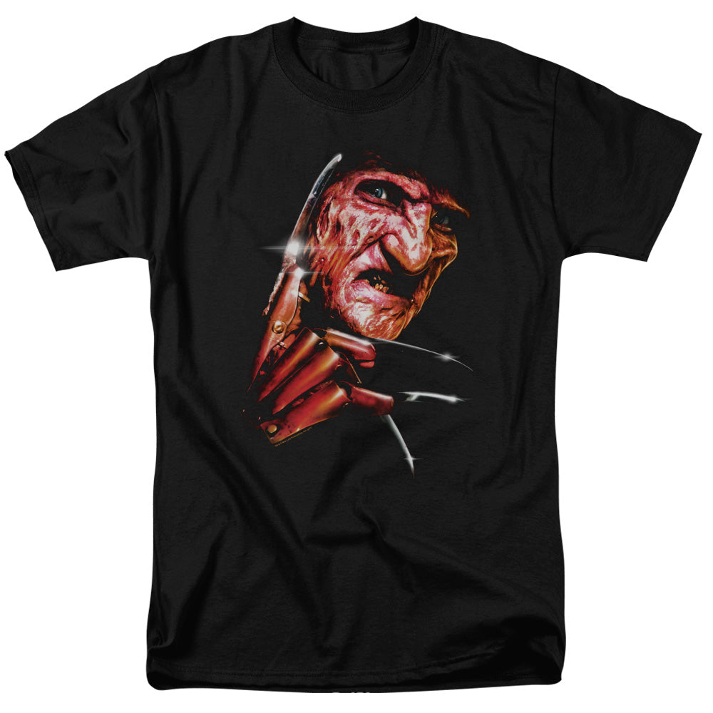 Nightmare On Elm Street Freddys Face Mens T Shirt Black Officially Licensed