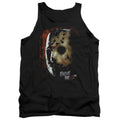 Friday The 13Th Mask Of Death Mens Tank Top Shirt Black Officially Licensed