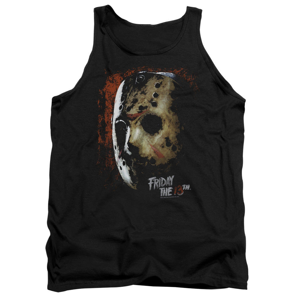 Friday The 13Th Mask Of Death Mens Tank Top Shirt Black Officially Licensed
