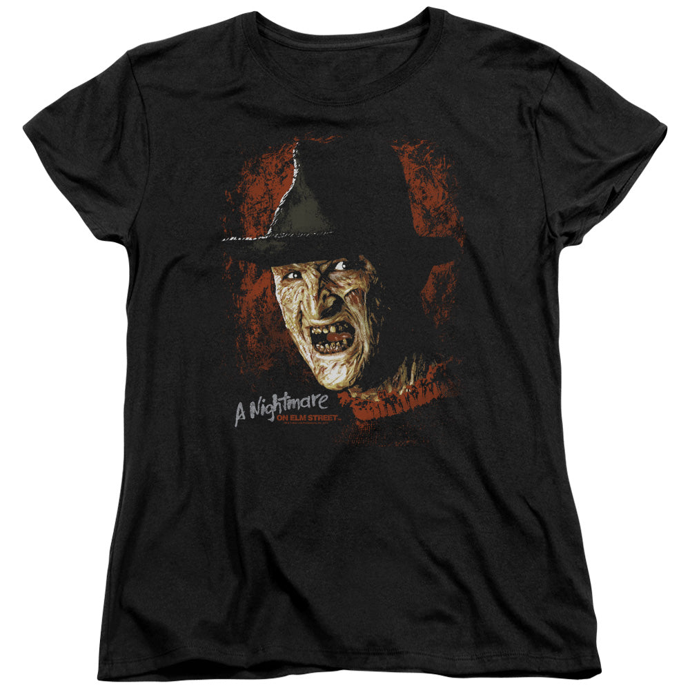 Nightmare On Elm Street Worst Nightmare Womens T Shirt Black Officially Licensed