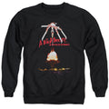 Nightmare On Elm Street Alternate Poster Mens Crewneck Sweatshirt Black Officially Licensed