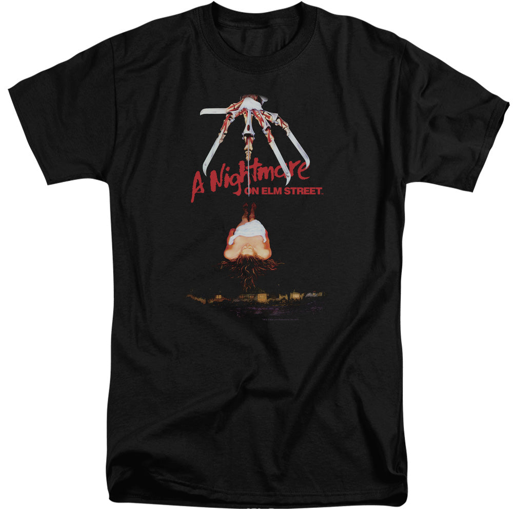 Nightmare On Elm Street Alternate Poster Mens Tall T Shirt Black Officially Licensed