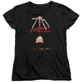 Nightmare On Elm Street Alternate Poster Womens T Shirt Black Officially Licensed