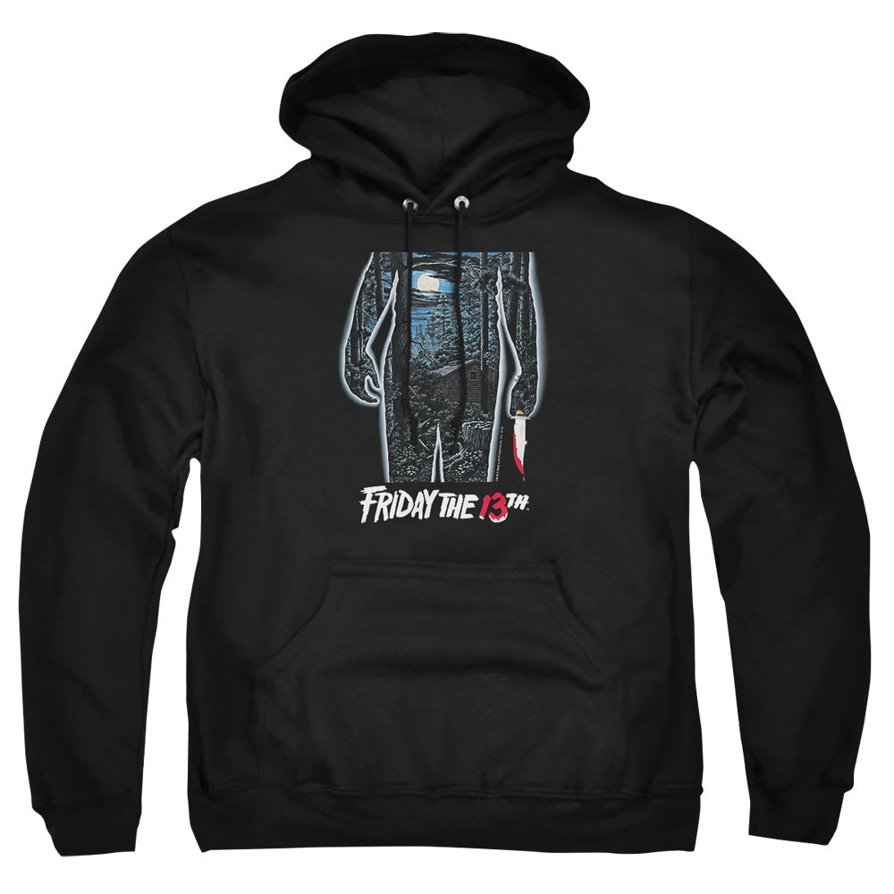 Friday The 13Th 13Th Poster Mens Hoodie Black Officially Licensed
